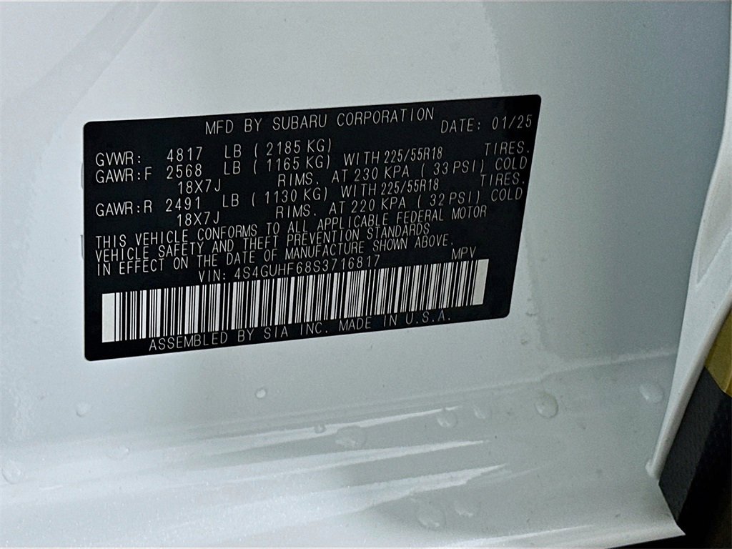 Used 2025 Subaru Crosstrek 2.5i Sport w/ Crosstrek Mirror Package image 26