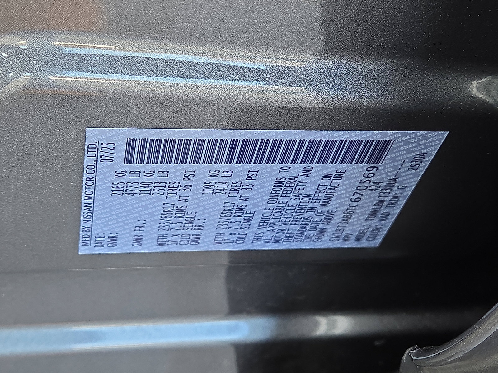 New 2026 Nissan Rogue S image 9