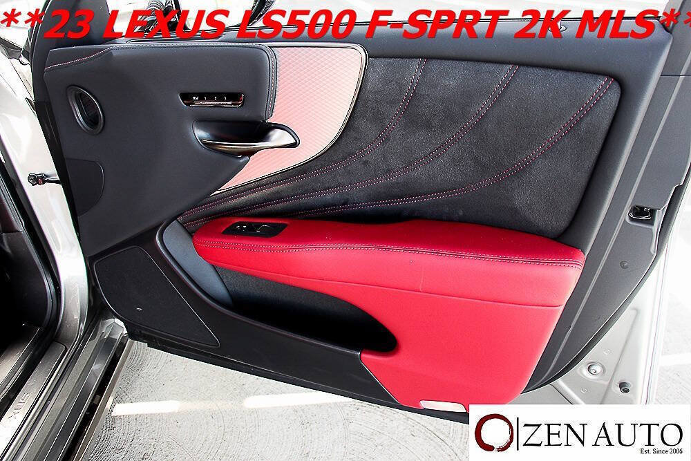 Used 2023 Lexus LS 500 F Sport w/ Cold Weather Package (CK) RWD image 44