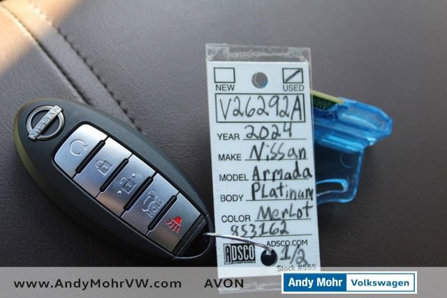 Used 2024 Nissan Armada Platinum w/ Captain's Chairs Package image 39