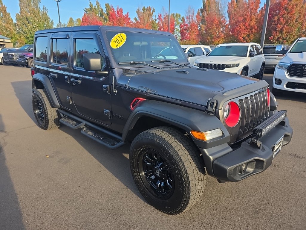 Used 2021 Jeep Wrangler Unlimited Sport AWD/4WD image 7