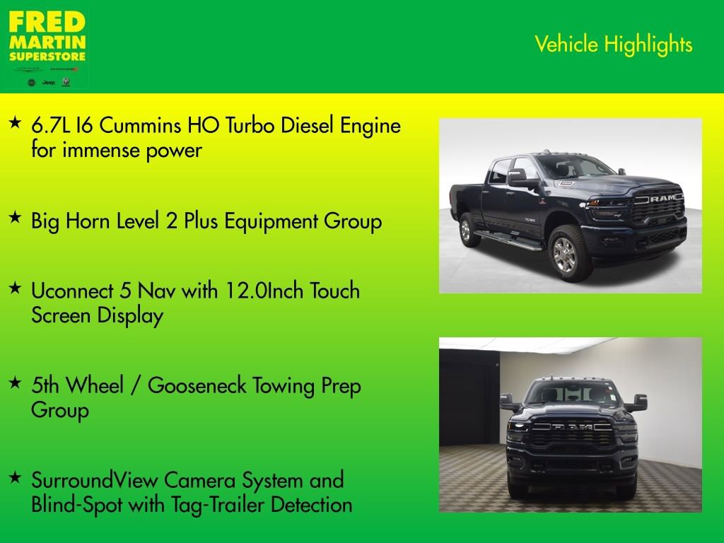 New 2026 RAM 2500 Big Horn image 15