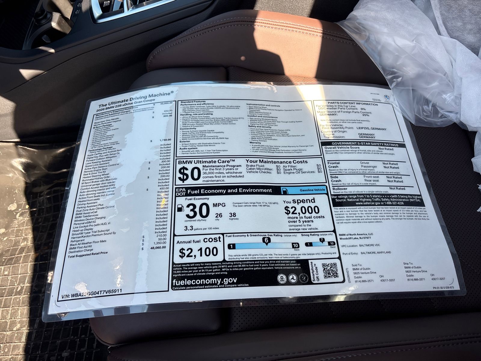 New 2026 BMW 228i xDrive AWD/4WD image 18