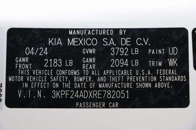 Certified 2024 Kia Forte LX image 31