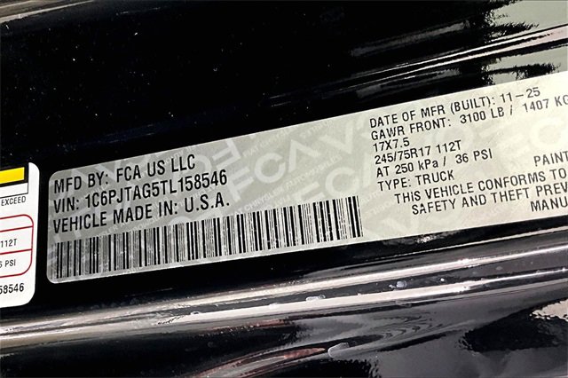 New 2026 Jeep Gladiator Sport image 9