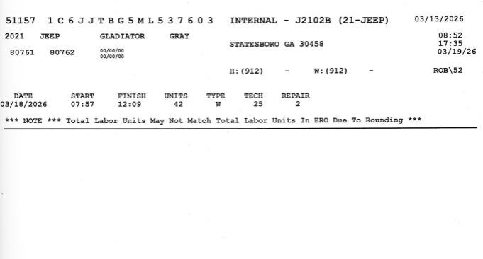 Used 2021 Jeep Gladiator Rubicon w/ LED Lighting Group image 18