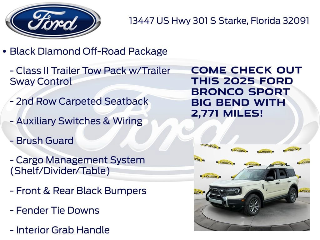 New 2025 Ford Bronco Sport Big Bend image 15
