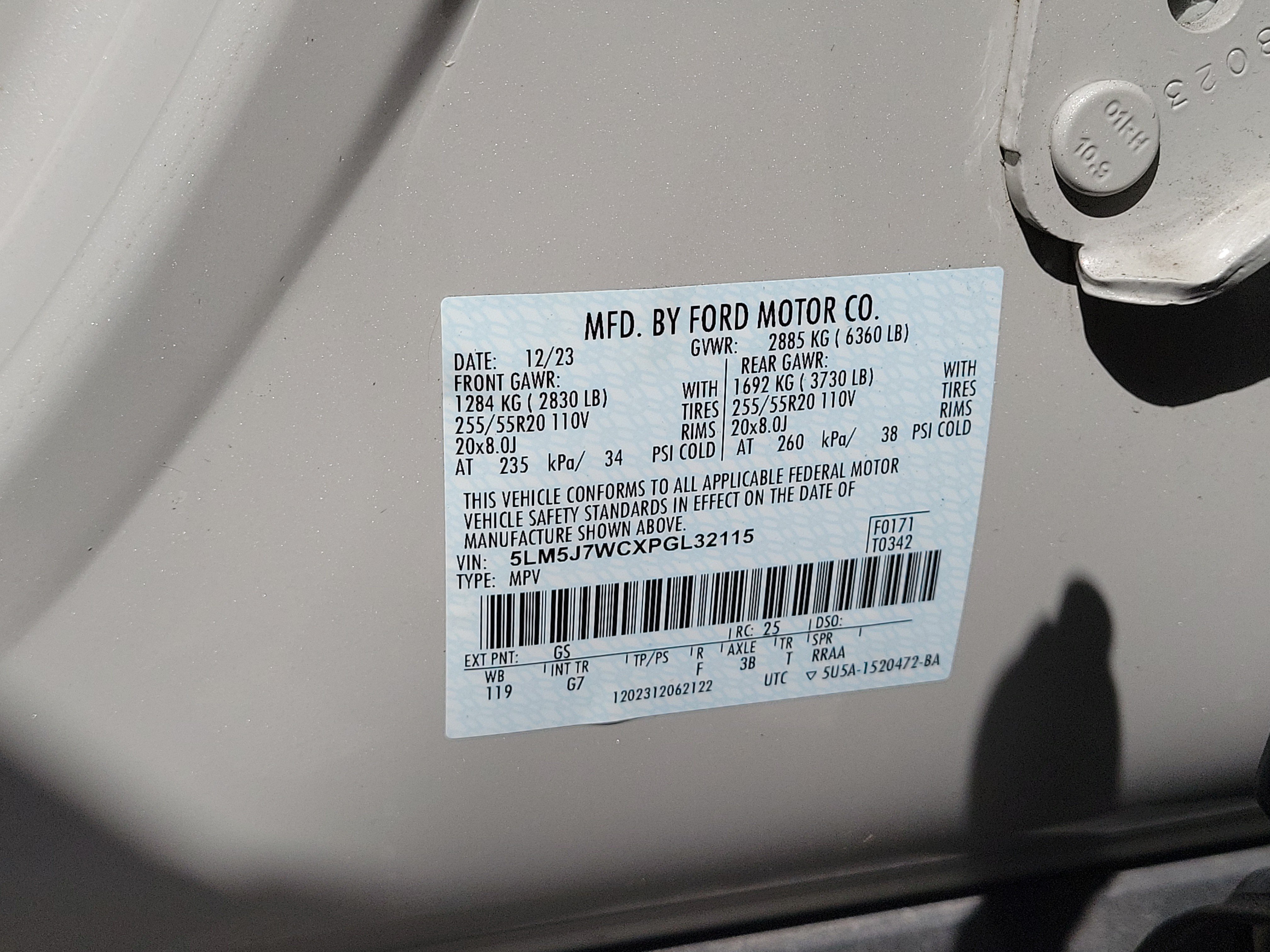 Used 2023 Lincoln Aviator Reserve w/ Elements Package Plus RWD image 32