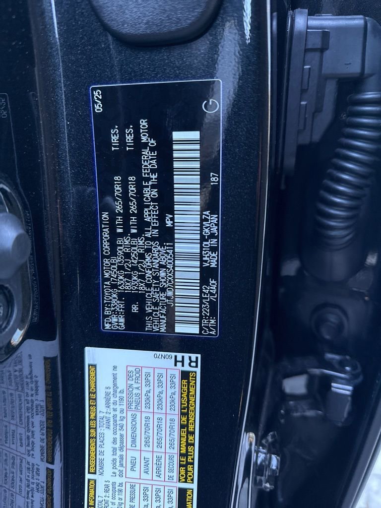 Certified 2025 Lexus LX 700h Overtrail image 10