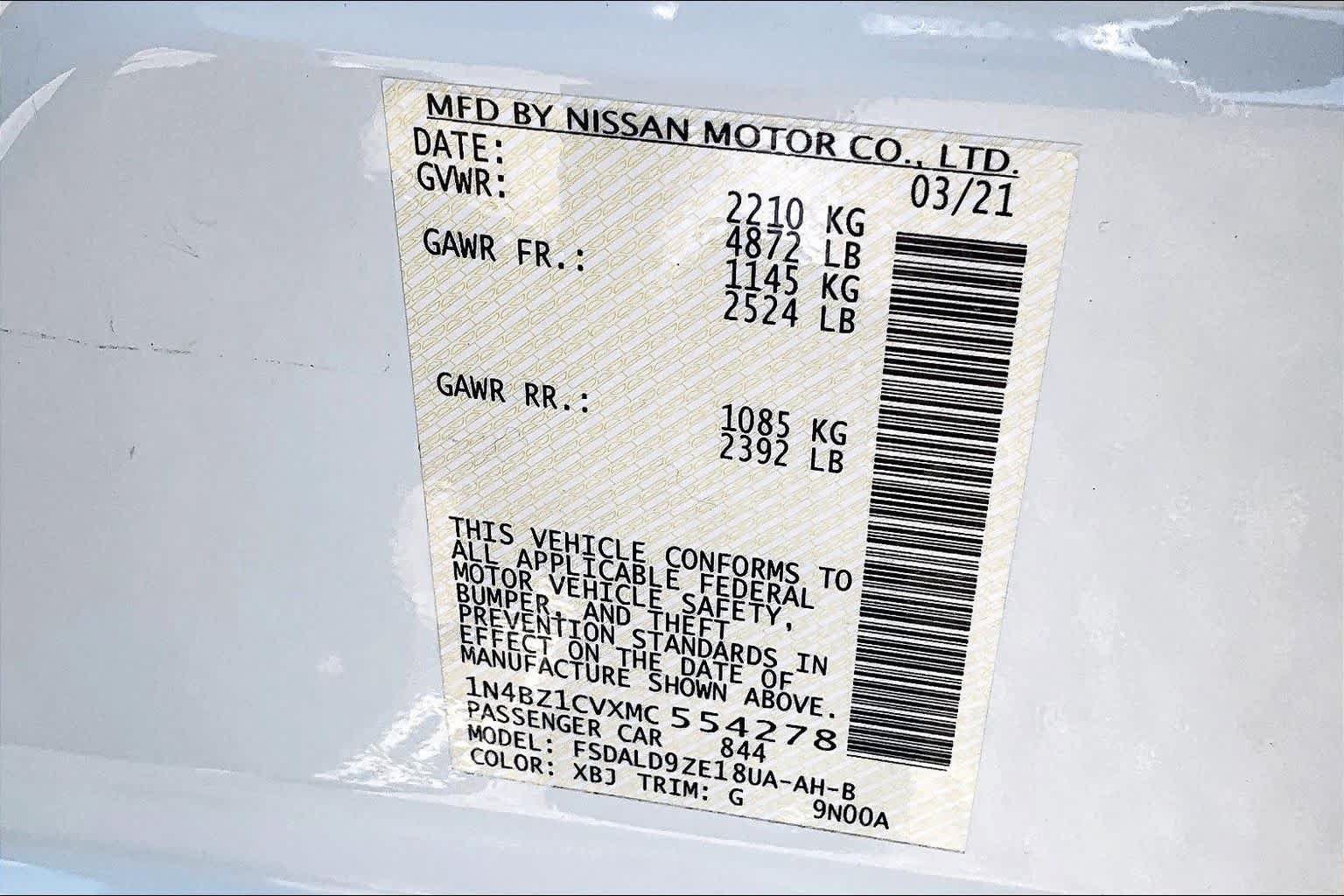 Used 2021 Nissan Leaf SV Plus w/ SV Plus Technology Package FWD image 33