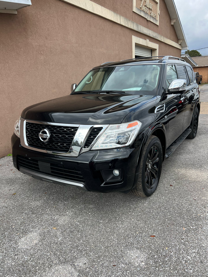 Used 2020 Nissan Armada Platinum w/ Captain's Chairs Package image 2