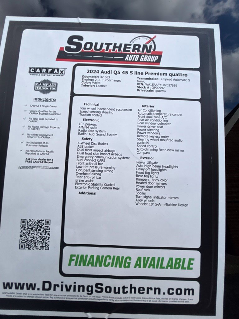 Used 2024 Audi Q5 2.0T Premium Plus AWD/4WD image 32