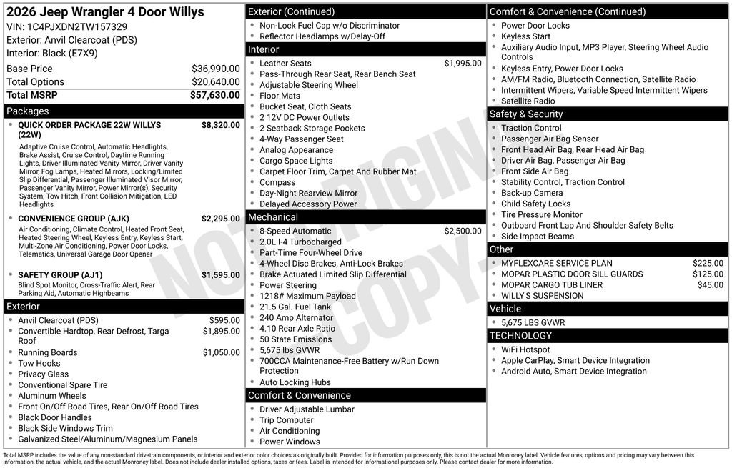 New 2026 Jeep Wrangler Unlimited image 2