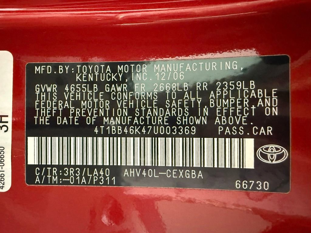 Used 2007 Toyota Camry Hybrid image 23