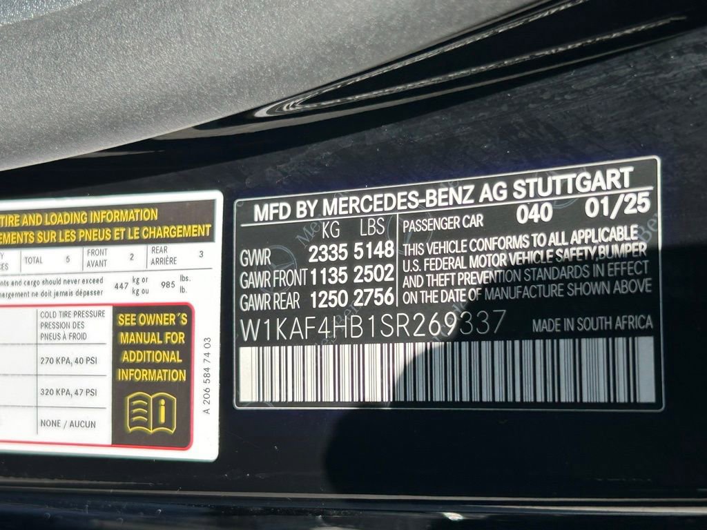 Used 2025 Mercedes-Benz C 300 4MATIC Sedan image 48
