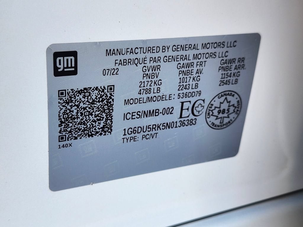 Certified 2022 Cadillac CT5 Sport AWD/4WD image 31