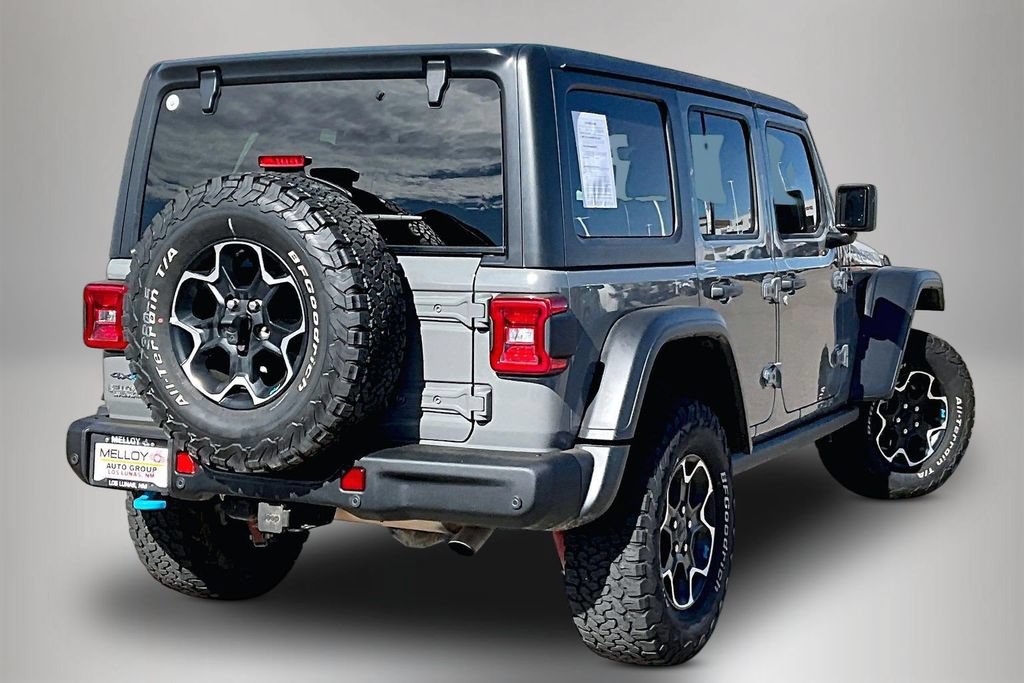 Used 2023 Jeep Wrangler Unlimited Rubicon 4xe w/ Steel Bumper Group AWD/4WD image 6