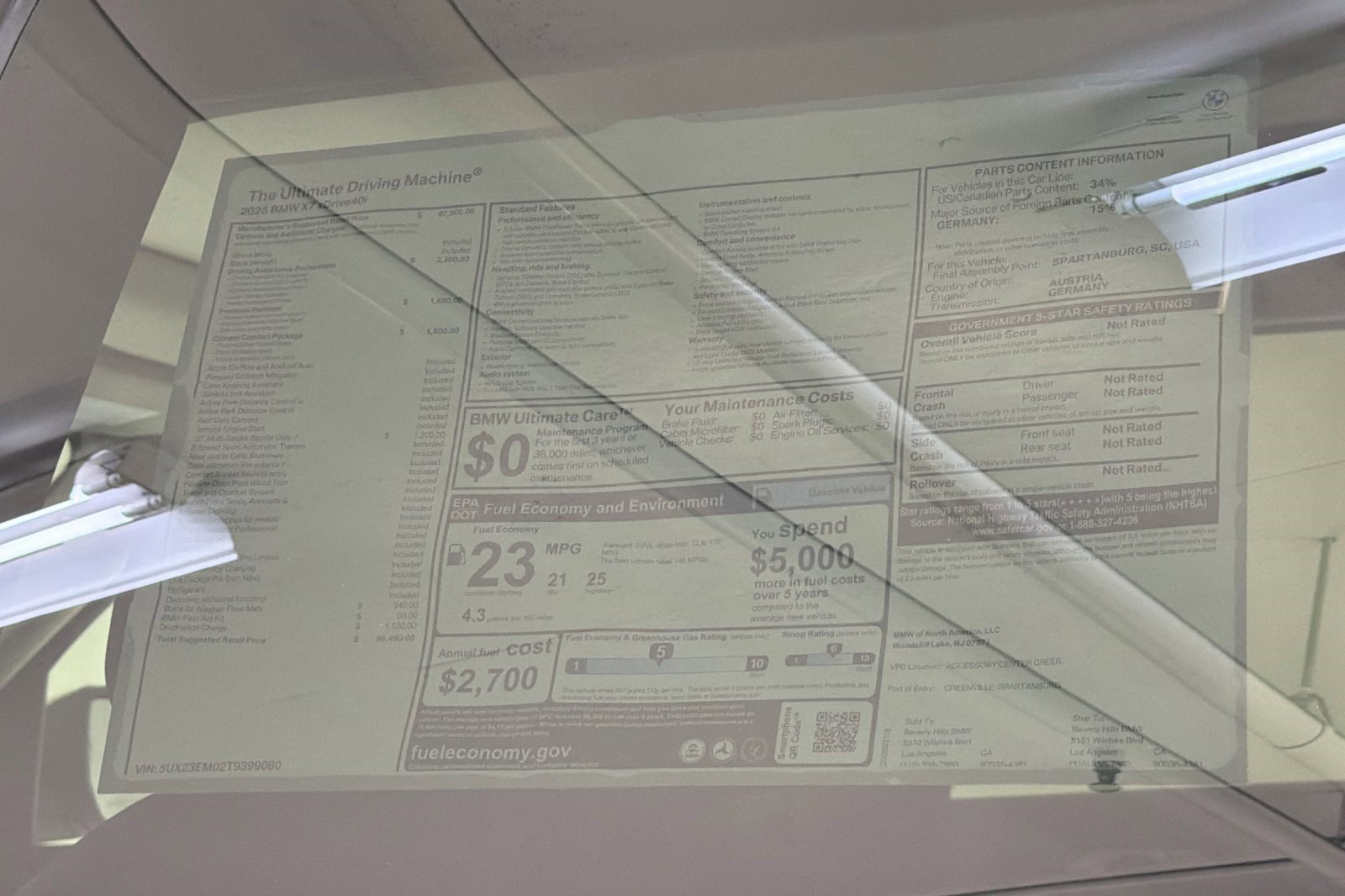 New 2026 BMW X7 xDrive40i image 31