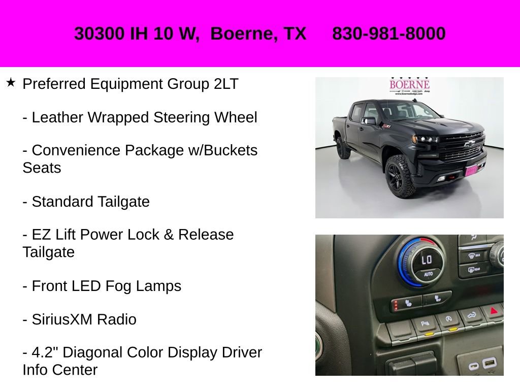 Used 2021 Chevrolet Silverado 1500 LT Trail Boss w/ Convenience Package II image 36