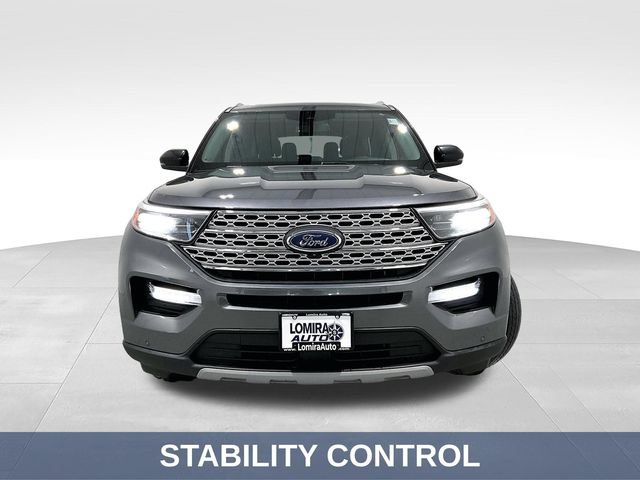 Used 2022 Ford Explorer Limited w/ Class IV Trailer Tow Package AWD/4WD image 3
