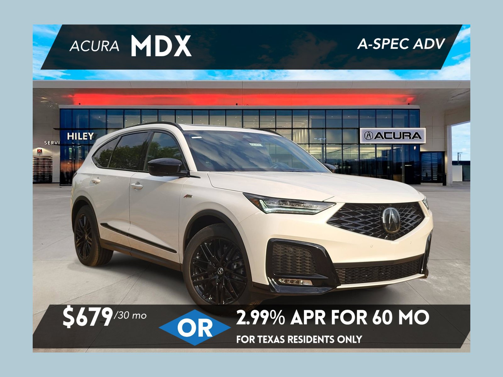 New 2026 Acura MDX A-Spec w/ Advance Package AWD/4WD image 1