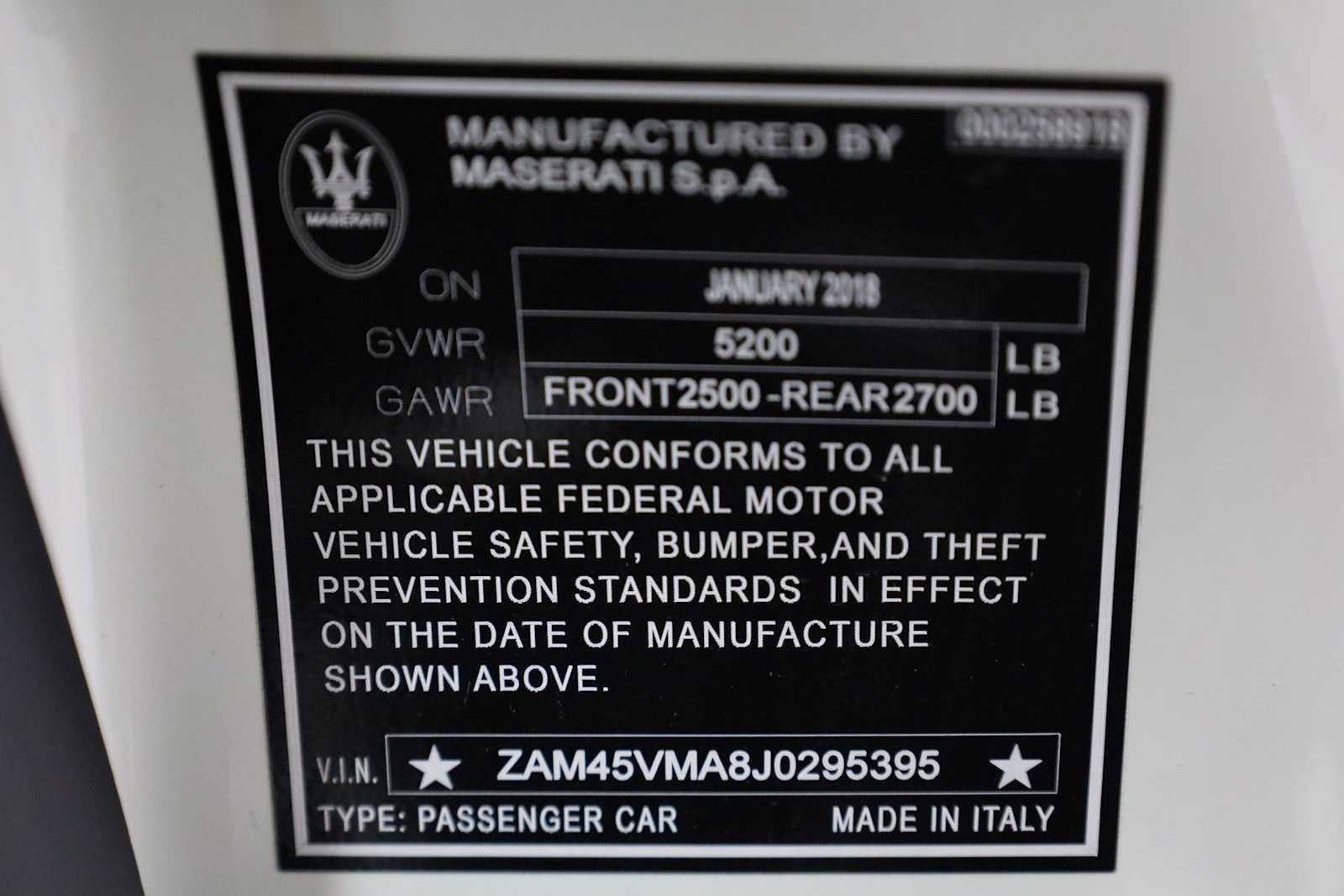 Used 2018 Maserati GranTurismo Sport image 43