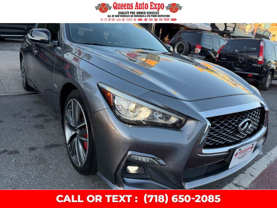 Used 2018 INFINITI Q50 Red Sport 400 w/ Sensory Package (Sport) image 7