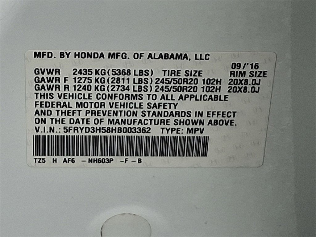 Used 2017 Acura MDX FWD w/ Technology Package image 28