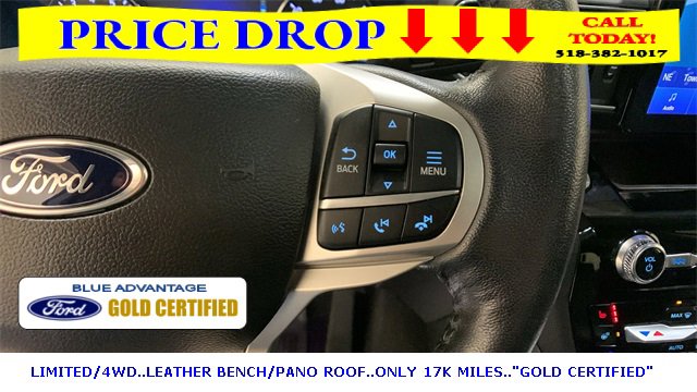 Certified 2022 Ford Explorer Limited w/ Equipment Group 301A image 41