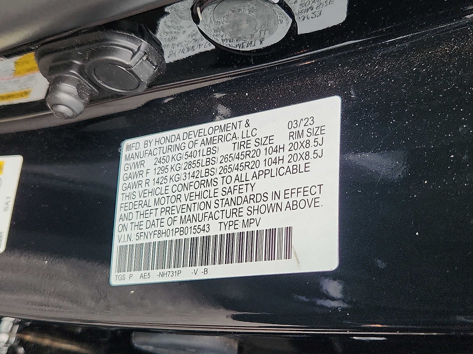 Certified 2023 Honda Passport Elite image 26