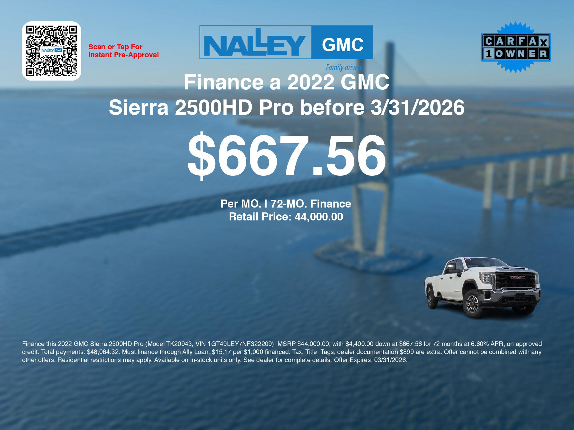 Used 2022 GMC Sierra 2500 Pro w/ Gooseneck/5TH Wheel Package image 3