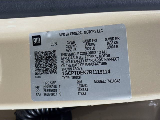 Used 2024 Chevrolet Colorado Z71 AWD/4WD image 33
