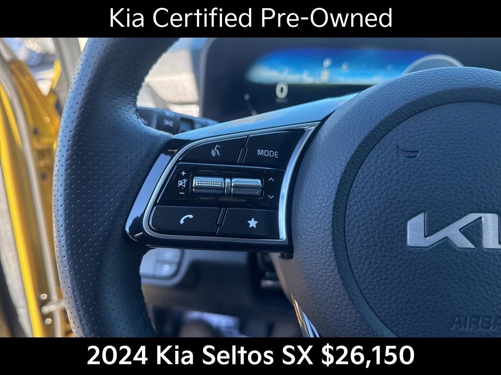 Certified 2024 Kia Seltos SX w/ SX Sunroof Package image 37