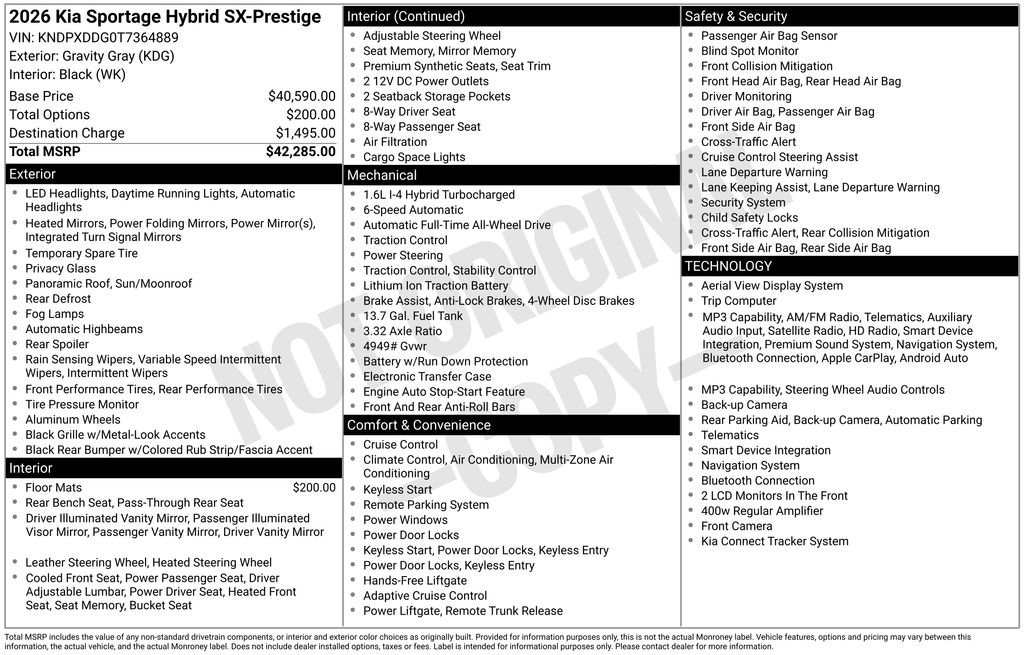 New 2026 Kia Sportage SX Prestige video 2