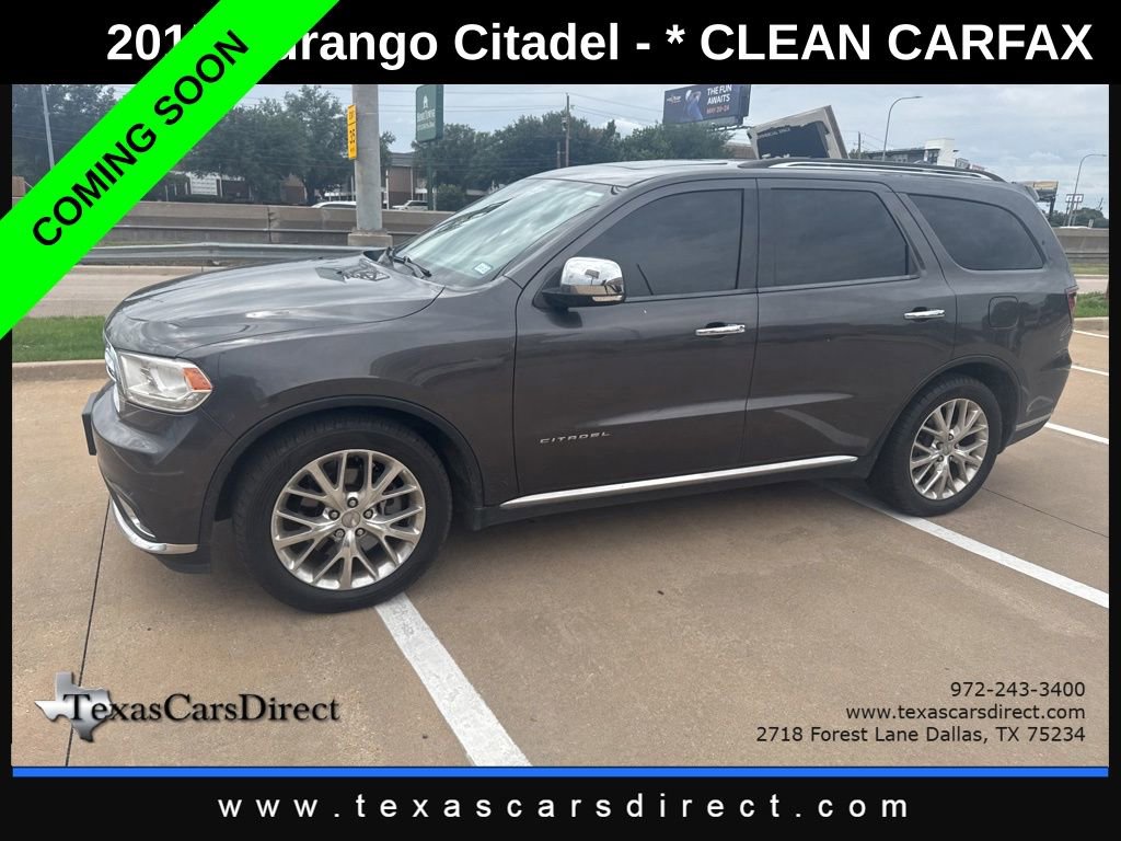 Used 2015 Dodge Durango Citadel w/ Technology Group