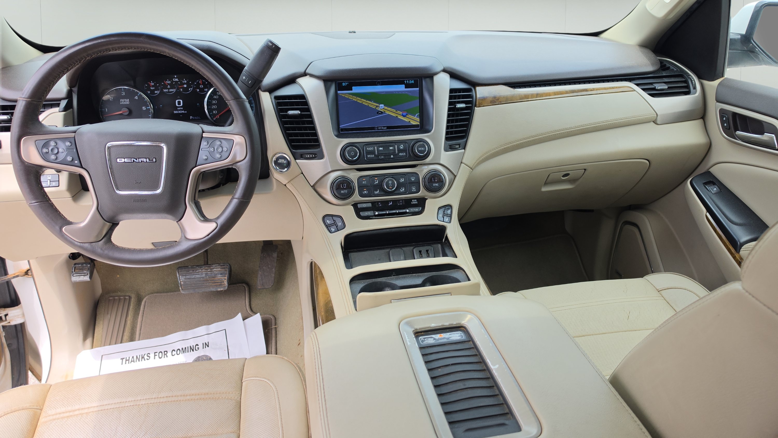 Used 2017 GMC Yukon Denali w/ Open Road Package RWD image 24