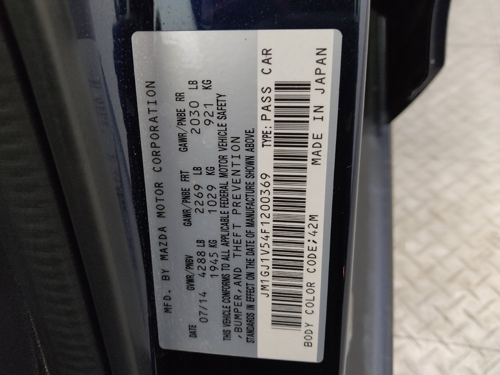 Used 2015 MAZDA MAZDA6 Touring image 33
