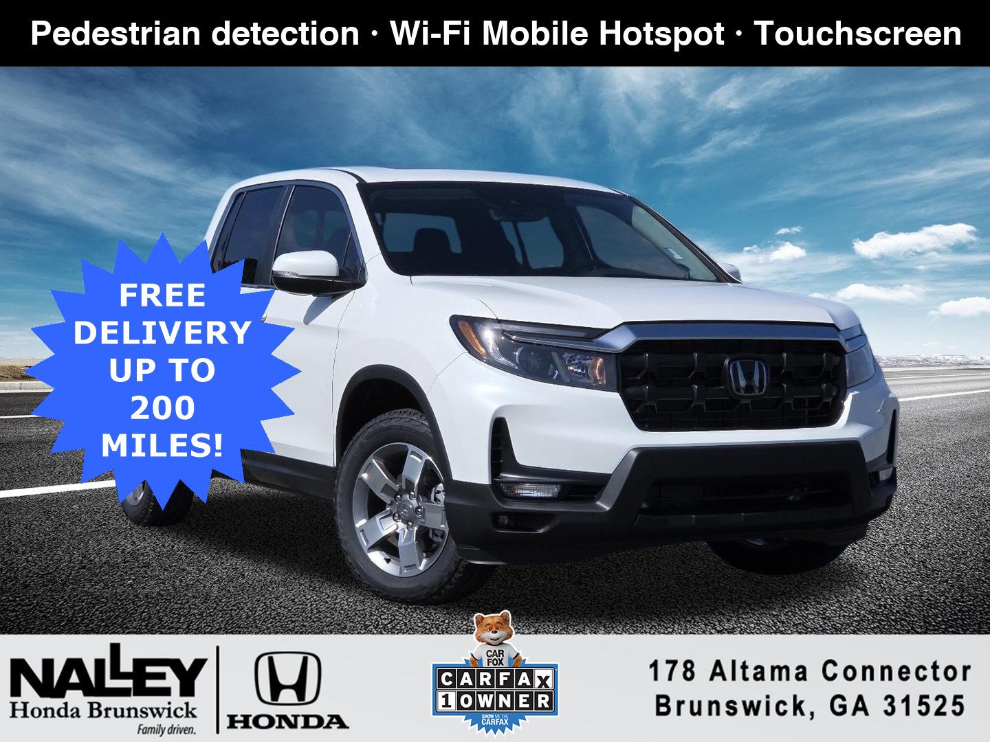 New 2026 Honda Ridgeline RTL image 1