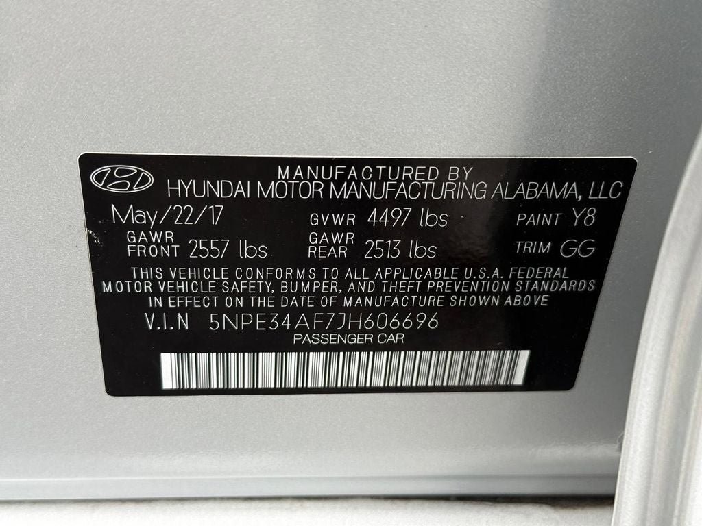 Used 2018 Hyundai Sonata Limited w/ Limited Ultimate Package 03 FWD image 25
