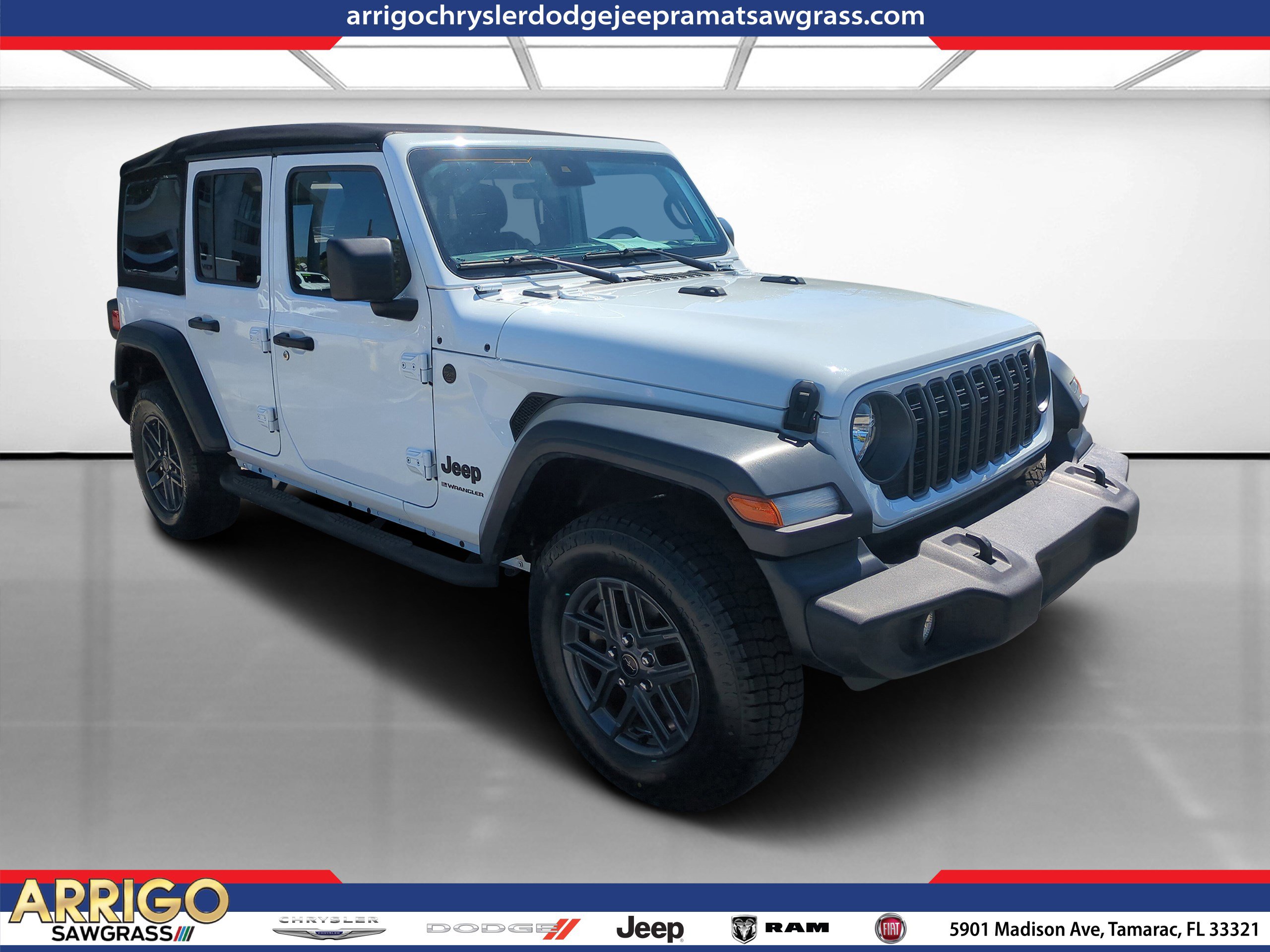 Certified 2024 Jeep Wrangler Sport S image 1