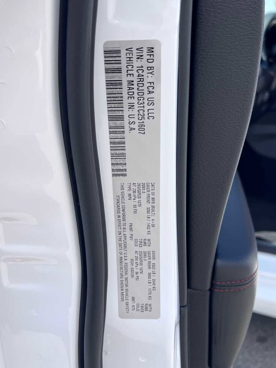 New 2026 Dodge Durango GT AWD/4WD image 38