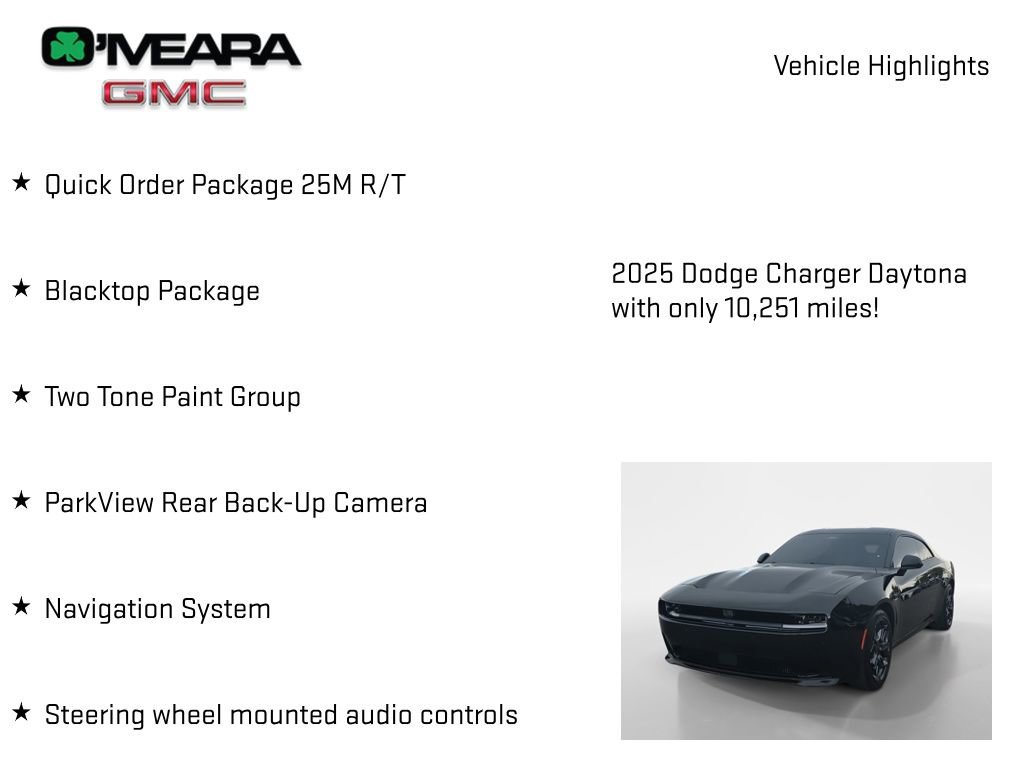 Used 2025 Dodge Charger Daytona R/T w/ Quick Order Package 25M R/T AWD/4WD image 8