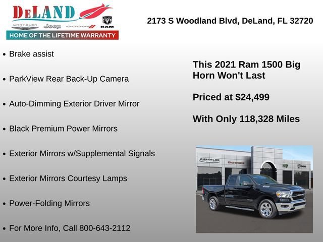 Used 2021 RAM 1500 Big Horn image 31