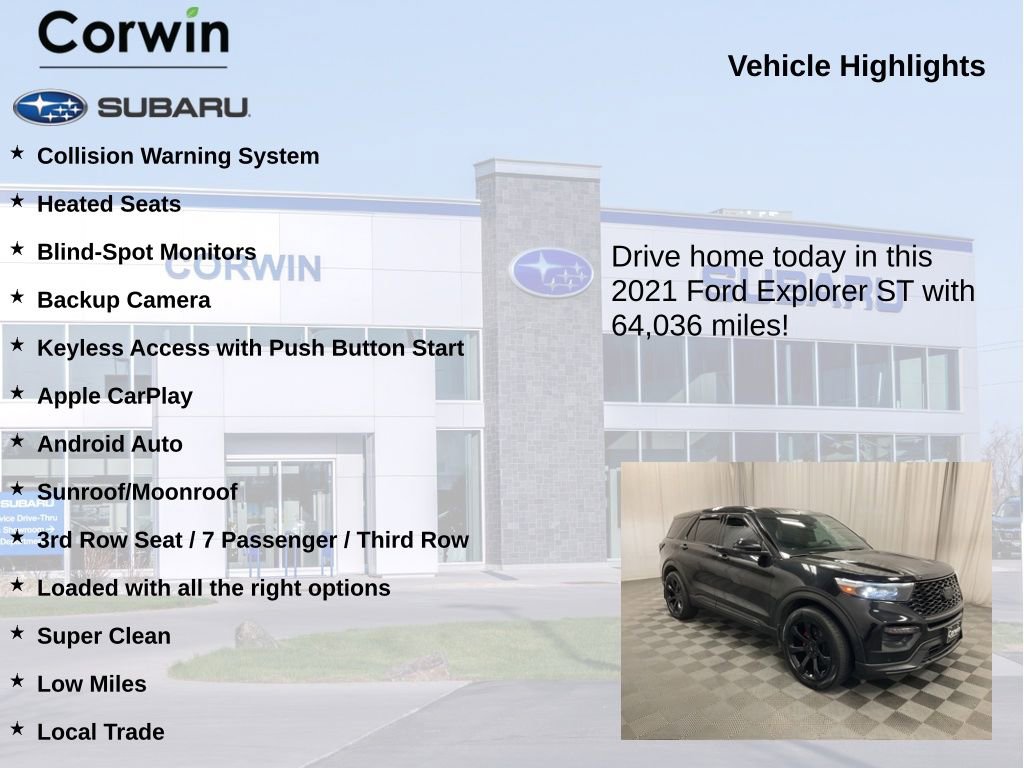 Used 2021 Ford Explorer ST w/ ST Street Pack AWD/4WD image 6