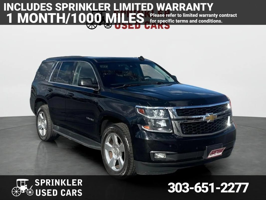 Used 2018 Chevrolet Tahoe LT w/ Luxury Package AWD/4WD image 1