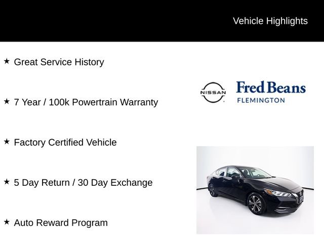 Certified 2023 Nissan Sentra SV FWD image 6