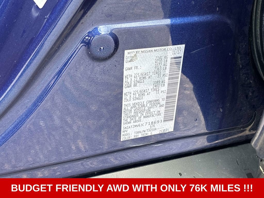 Used 2018 Nissan Rogue S AWD/4WD image 30