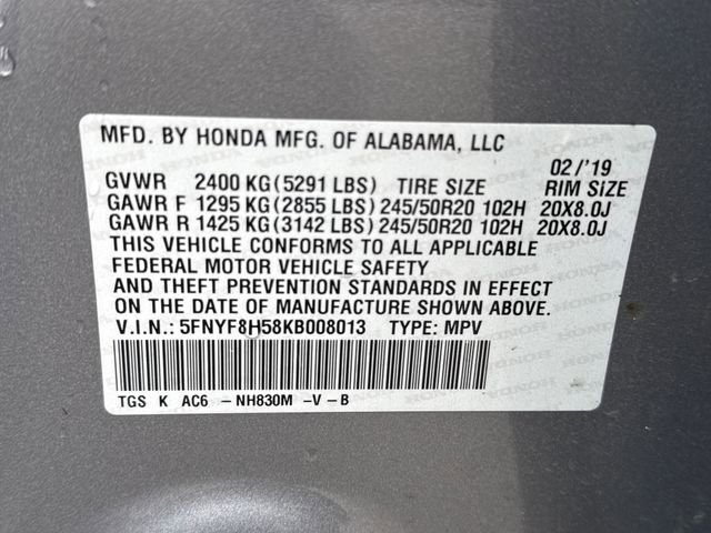 Used 2019 Honda Passport EX-L image 22