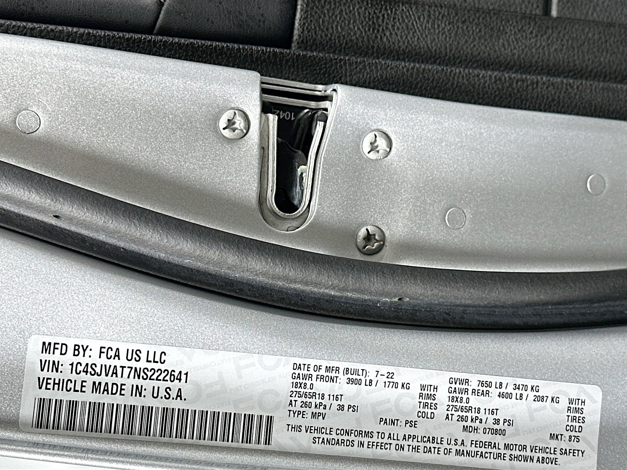 Used 2022 Jeep Wagoneer Series I w/ Rear Seat Video Group 1 image 12