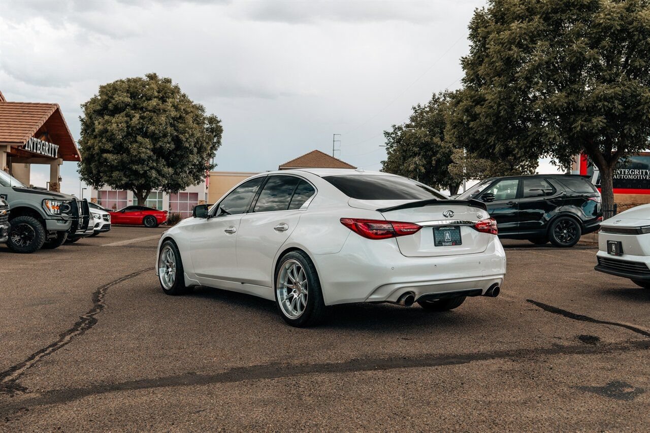 Used 2022 INFINITI Q50 Sensory w/ All Weather Package RWD image 5